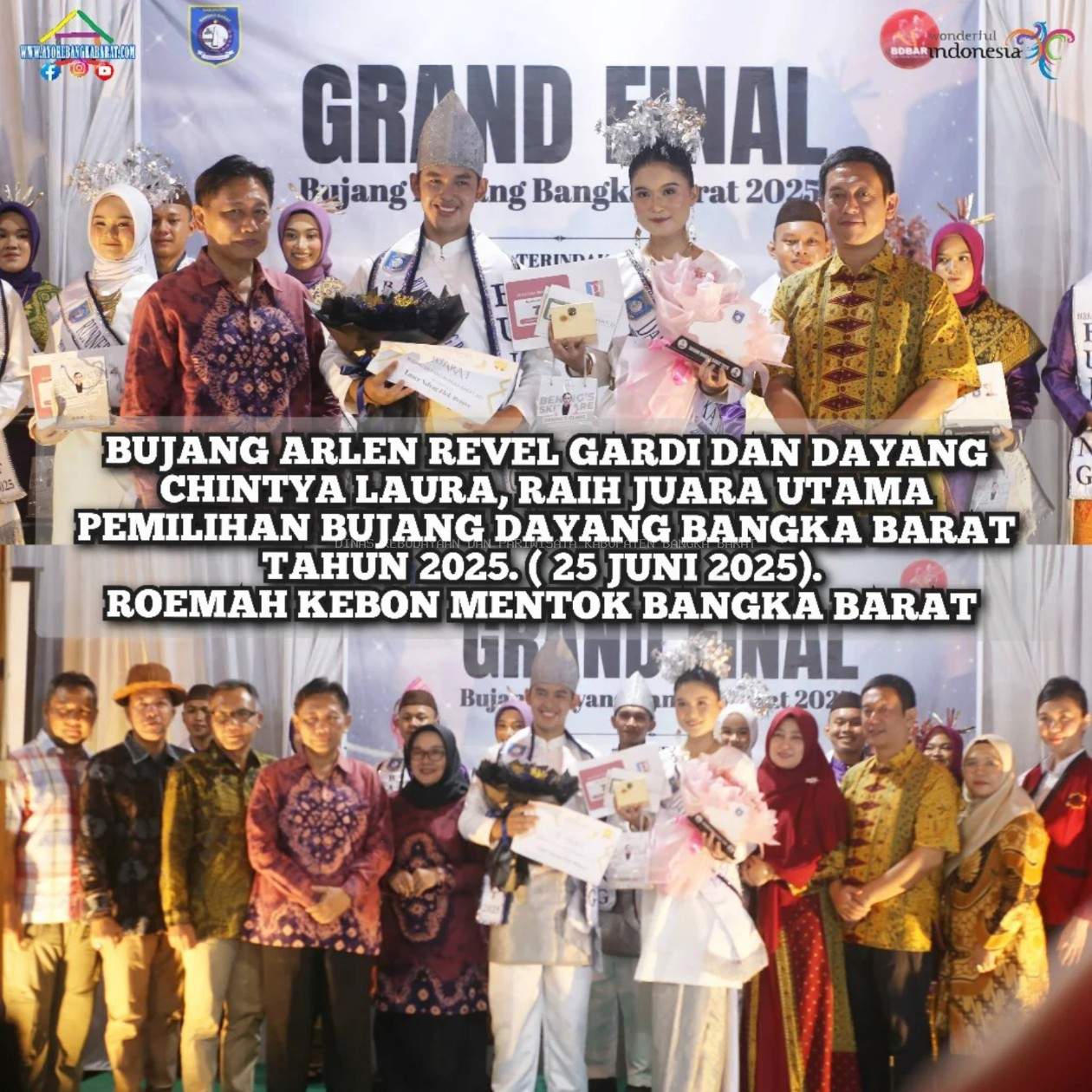 JUARA UTAMA BUJANG DAYANG BANGKA BARAT 2025