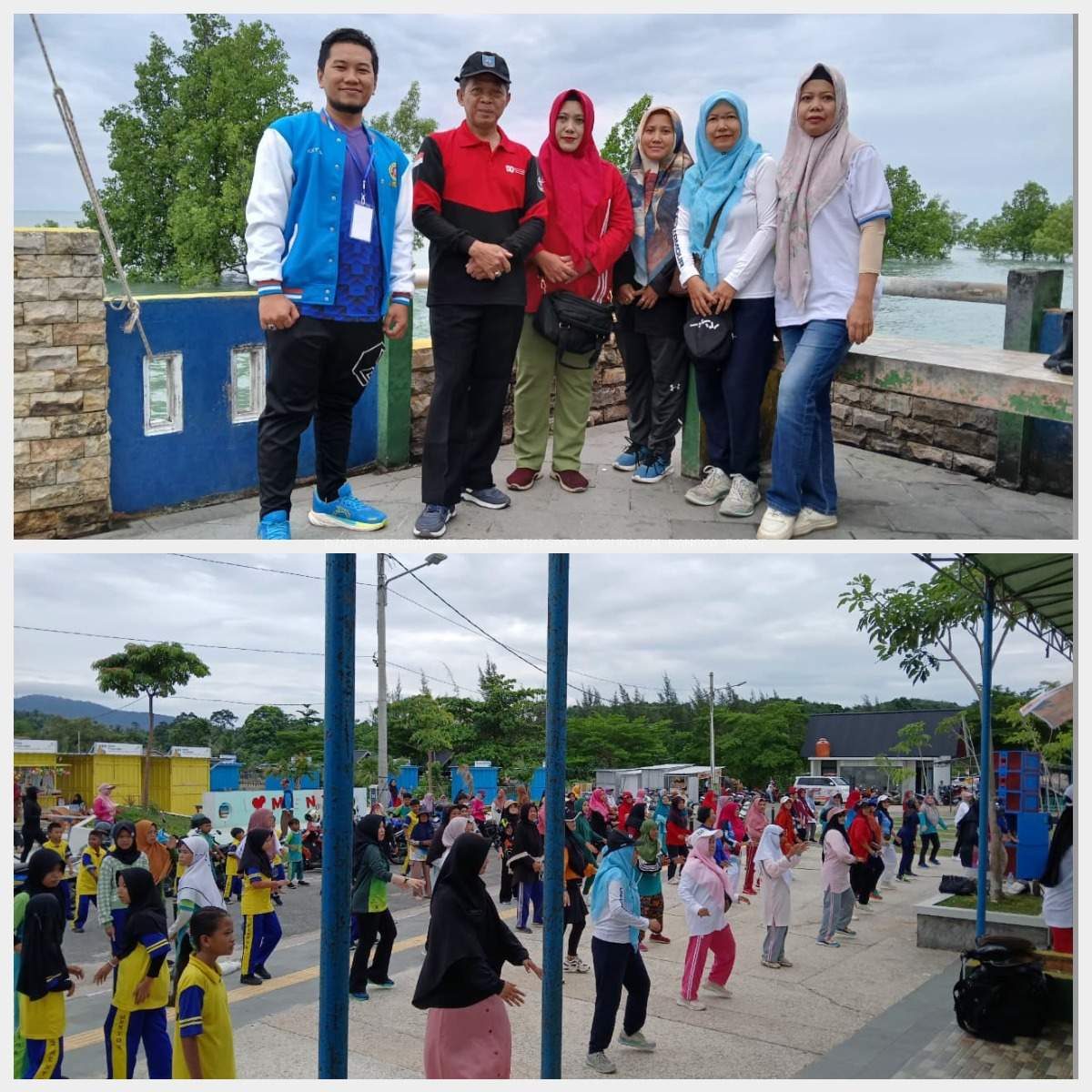 Bazaar UMKM di Pantai Bozem Teluk Rubiah