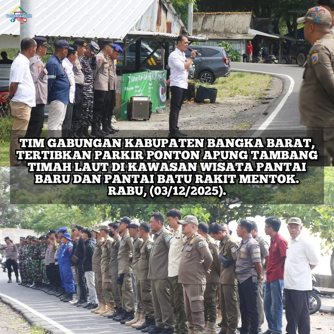Tertibkan Parkir Ponton Apung di Kawasan Wisata 