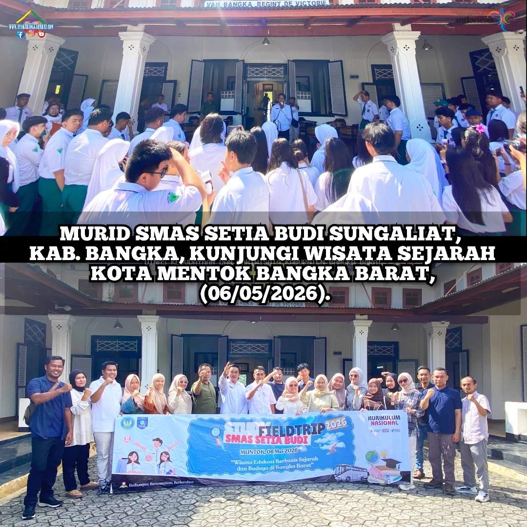 Kunjungan Wisata Sejarah Dari SMAS Setia Budi Sungailiat